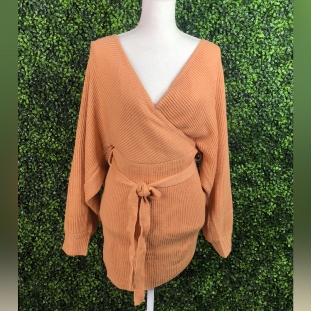 Long sleeve knit Sweater dress nwt - Picture 4 of 10